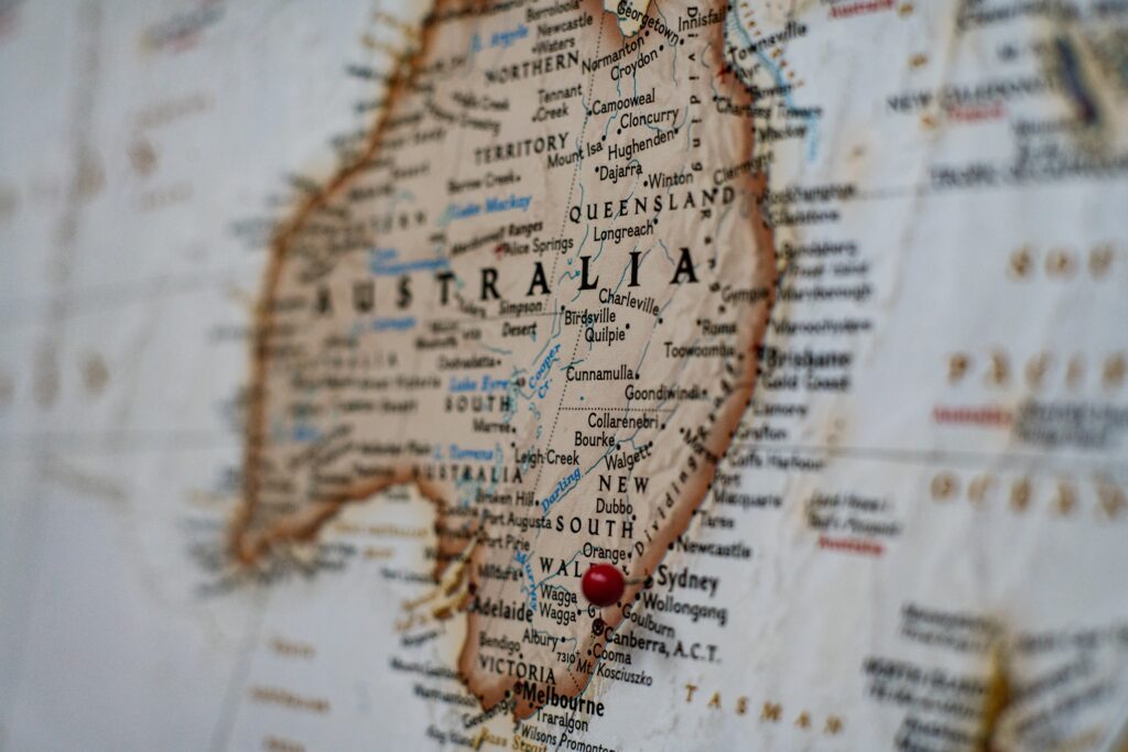 mapa de Australia, qué saber sobre Australia antes de viajar